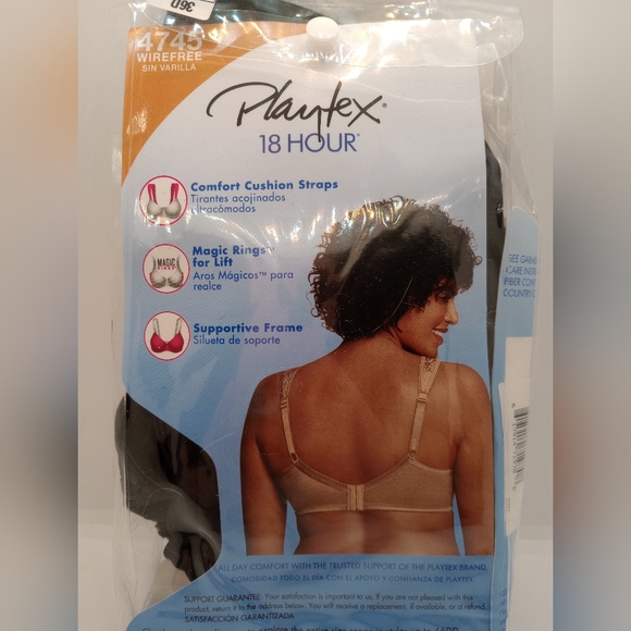 Playtex 18 Hour Comfort Bra Magic Lift - Picture 3 of 3